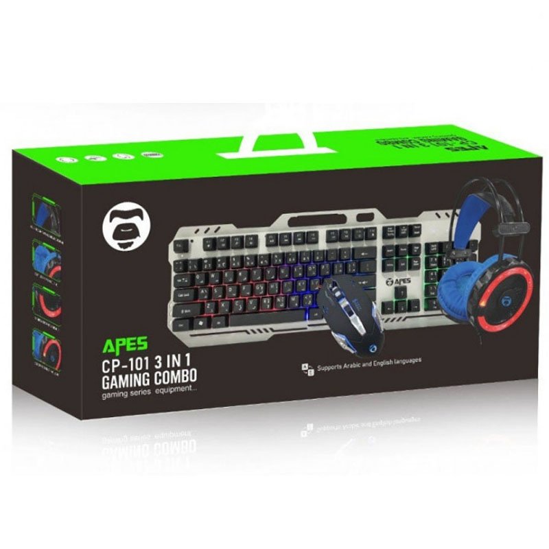 APES CP-101 3 in 1 Gaming Combo 