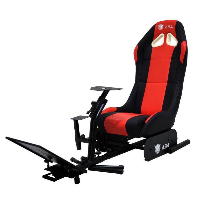 ASA F-GTR S Gaming Chair - Red/Black