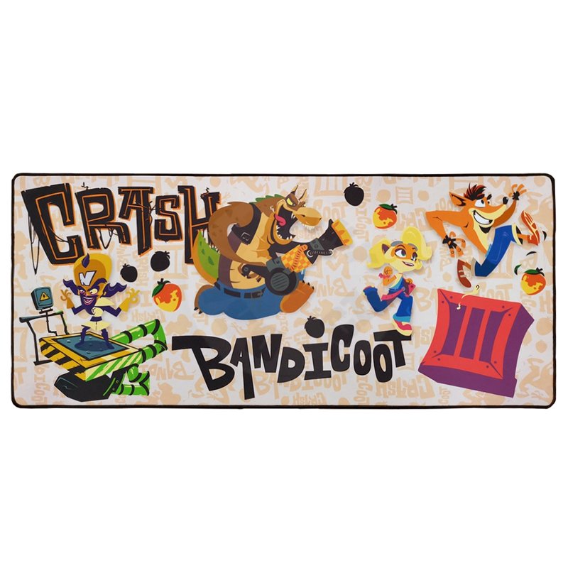 Crash Bandicoot Illustration Mousepad