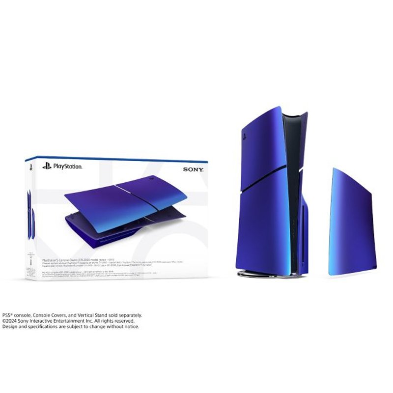 PlayStation 5 Slim D Chassis Cover Set Chroma Indigo