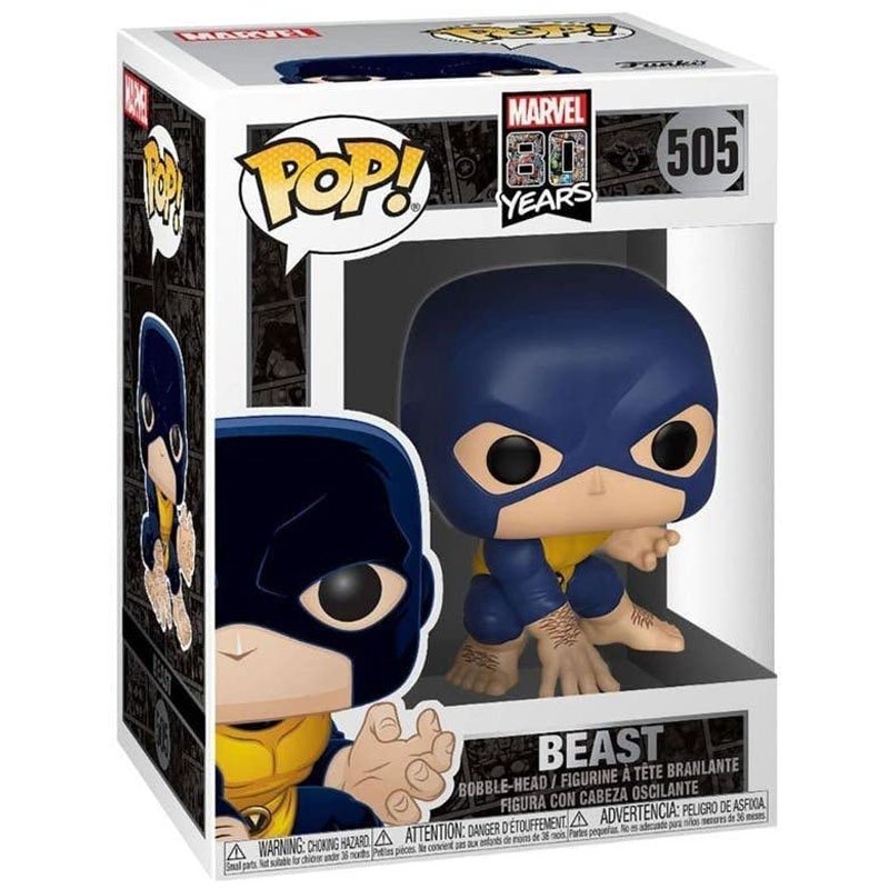 Funko pop Marvel 80th First Appearance Beast