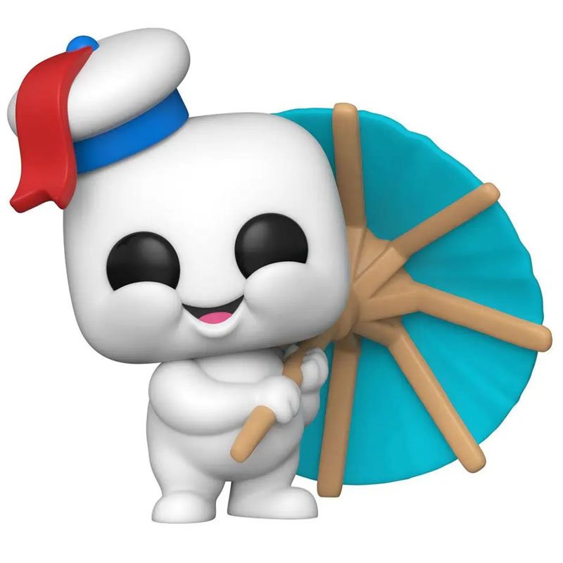 Funko POP Movies: Ghostbusters: Afterlife- Mini Puft w/Cocktail Umbrella img 0