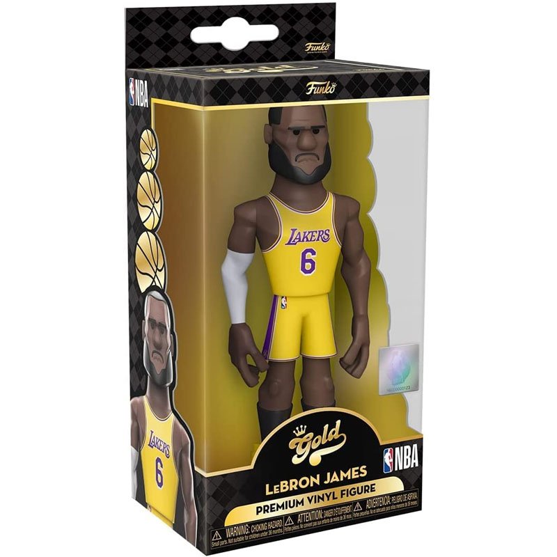 Funko Pop Vinyl Gold NBA: Lakers- Lebron with Chase