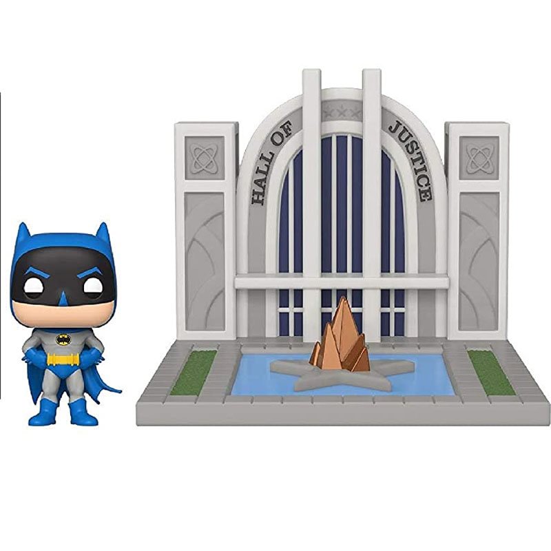 Funko Pop! Towns: Batman 80Th Hall Of Justice With Batman