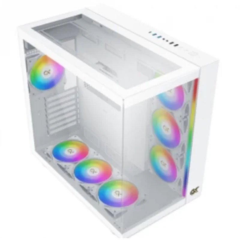 Xigmatek Aqua Ultra E-ATX Mid-Tower PC Case White