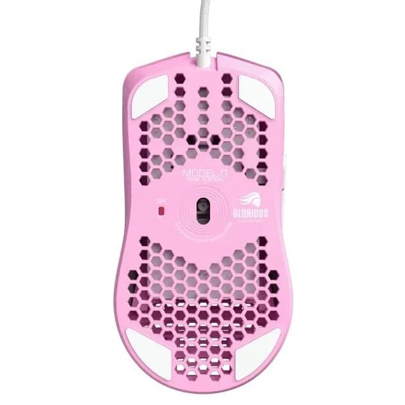 Glorious Model O-Minus Wired Gaming Mouse - Matte Pink