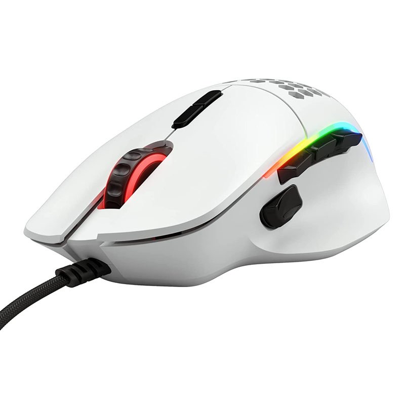 Glorious Model I Superlight Honeycomb Gaming Mouse - Matte White img 0