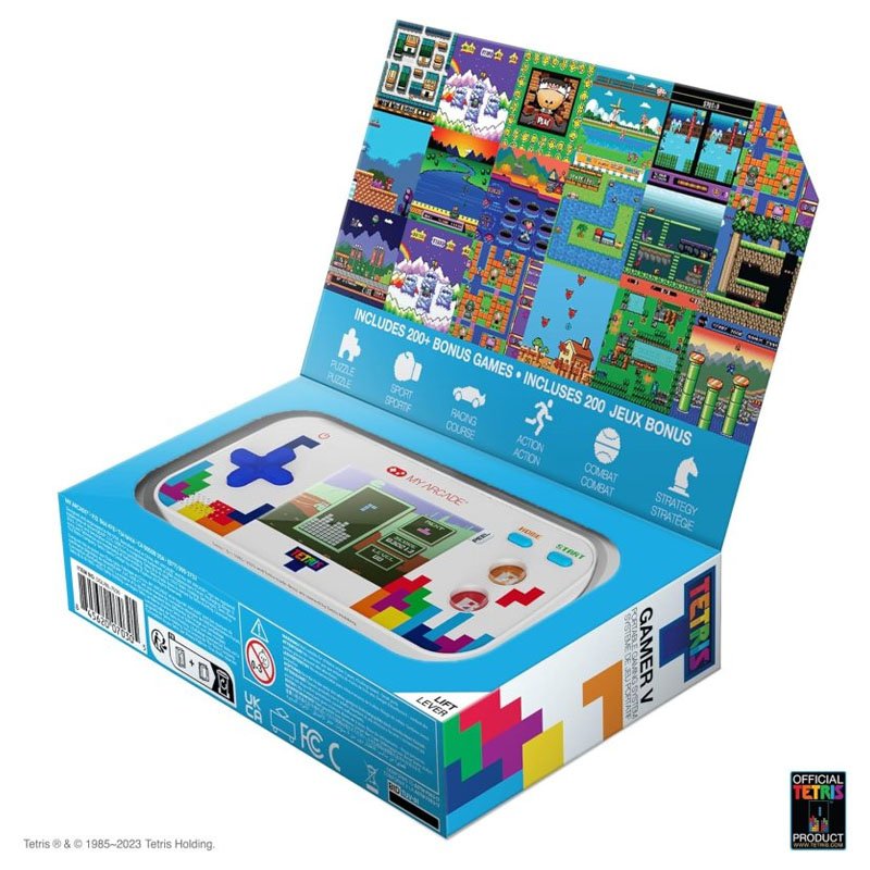 Gamer V Classic Tetris Portable Video Game