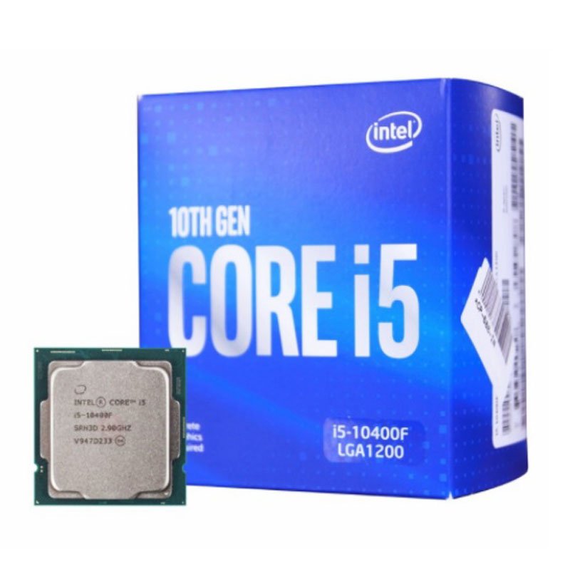Intel Core i5-10400F 10th Gen 2.9 GHz 12 MB Smart Cache Processor