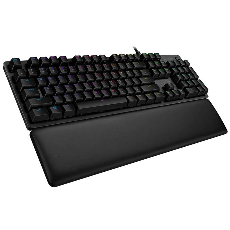 Logitech G513 Tactile Switches RGB Mechanical Gaming Keyboard with Palm Rest img 0