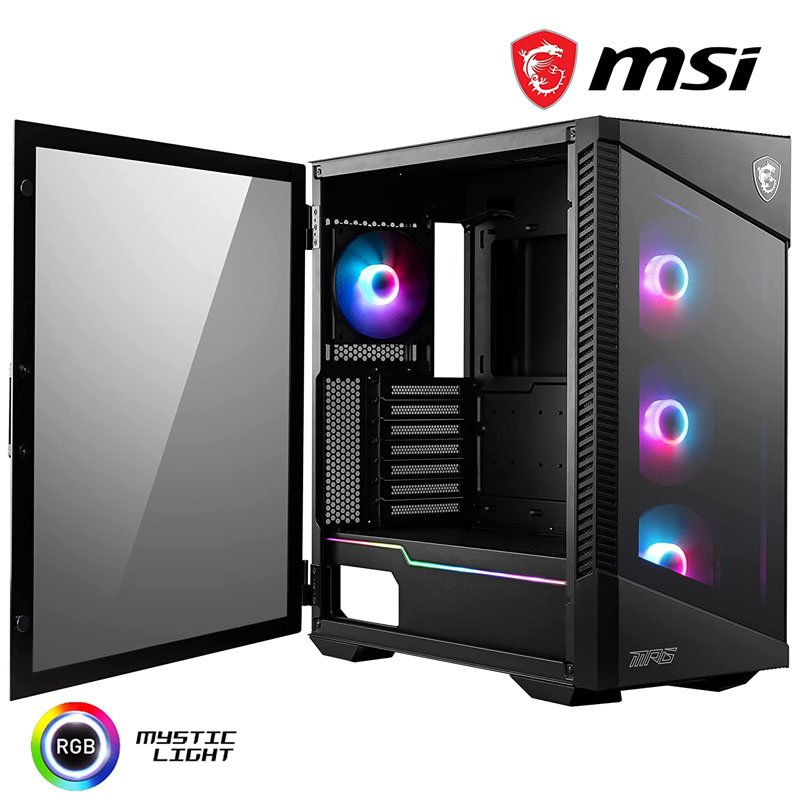 MSI MPG VELOX 100R ARGB Mid-Tower Gaming Case