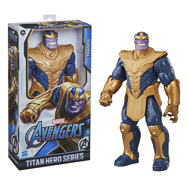 Marvel Avengers Titan Hero Series Blast Gear Deluxe Thanos Action Figure