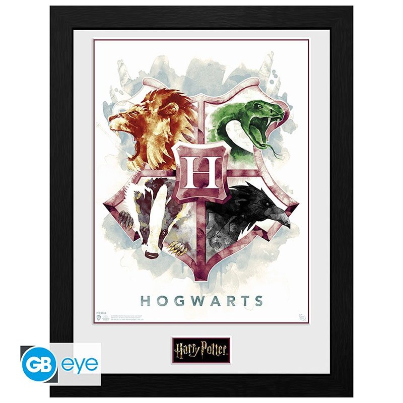 Harry Potter - Hogwarts Water Color Frame (30x40)