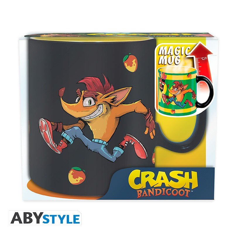 Crash Bandicoot - Nitro Heat Change Mug 460ml