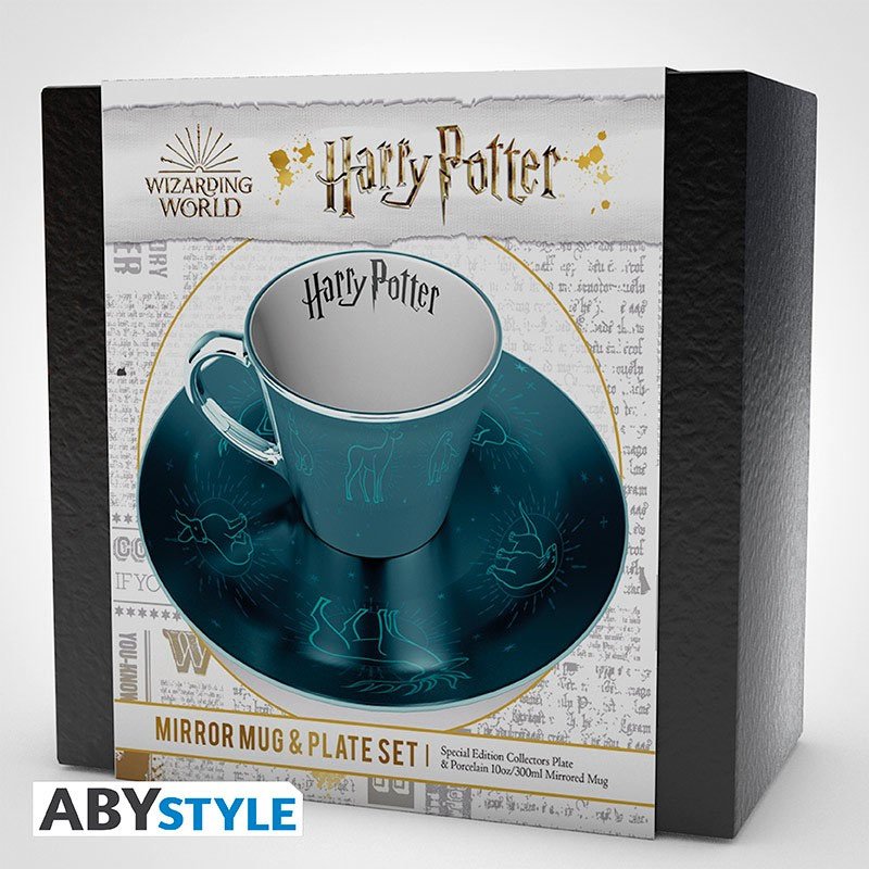 Harry Potter - Patronus Mirror Mug & Plate Set