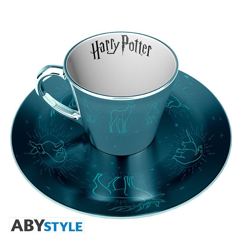 Harry Potter - Patronus Mirror Mug & Plate Set