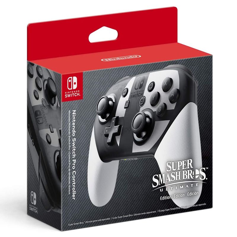 Nintendo Switch Pro Controller - Super Smash Bros Ultimate Edition