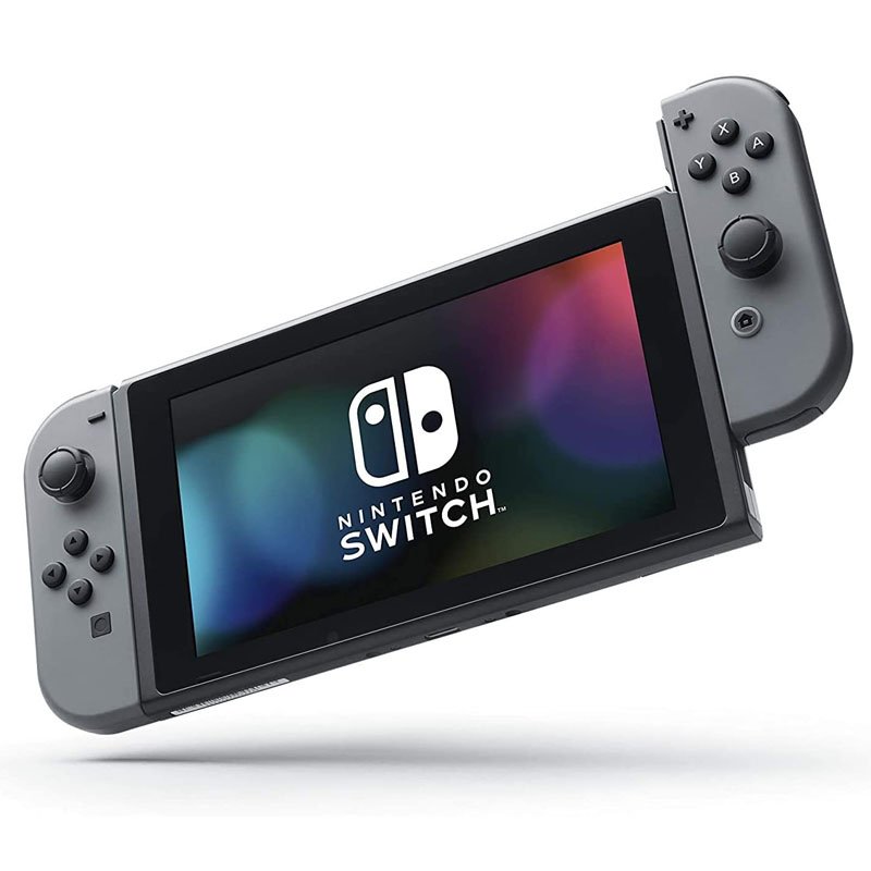 Nintendo Switch V2 with Grey Joy-con