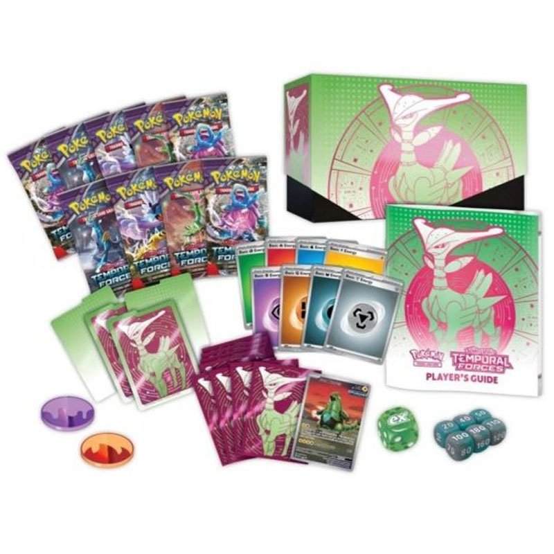 Pokémon TCG : Scarlet & Violet Temporal Forces (SV05) Elite Trainer Box (Assorted 1 Box)