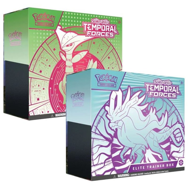 Pokémon TCG : Scarlet & Violet Temporal Forces (SV05) Elite Trainer Box (Assorted 1 Box)