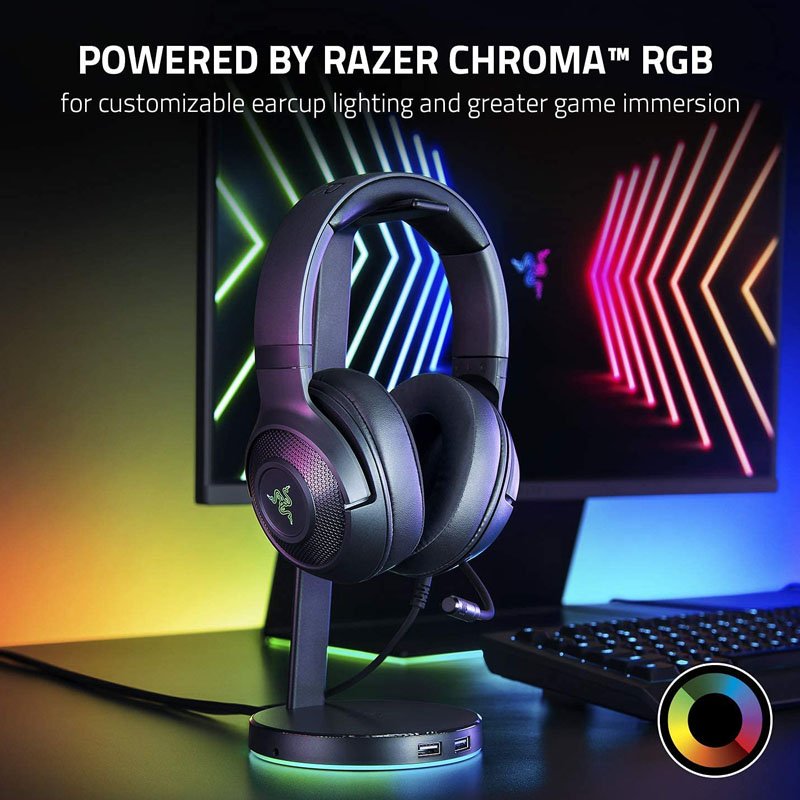 Razer Kraken V3 X HyperClear Cardioid Mic RGB Gaming Headset