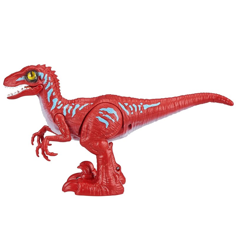 Zuru Robo Alive Rampaging Raptor (Red) with Realistic Dinosaur Movement