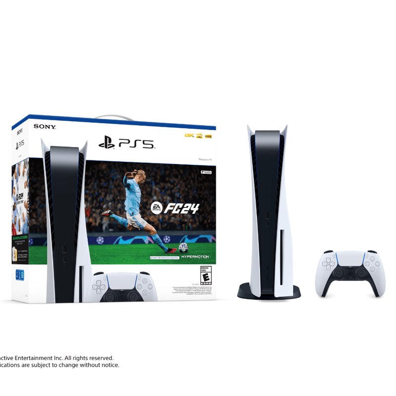 Sony PlayStation 5 Disc Console - EA Sports FC 24 Bundle