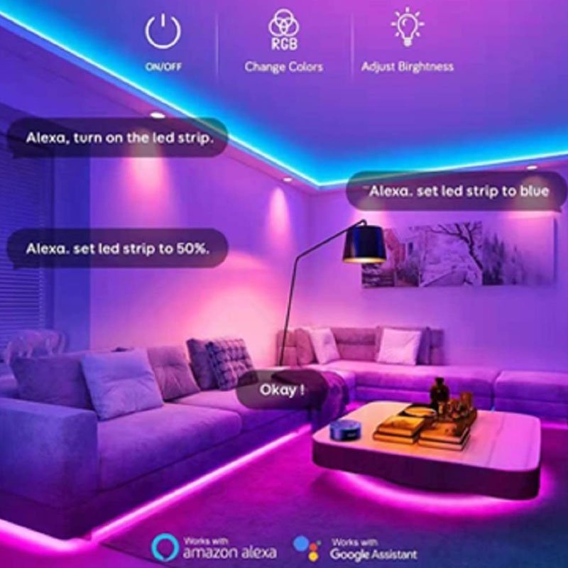 Twisted Minds RGB LED Strip with Wi-Fi and 36000 hrs. Life span - 10M
