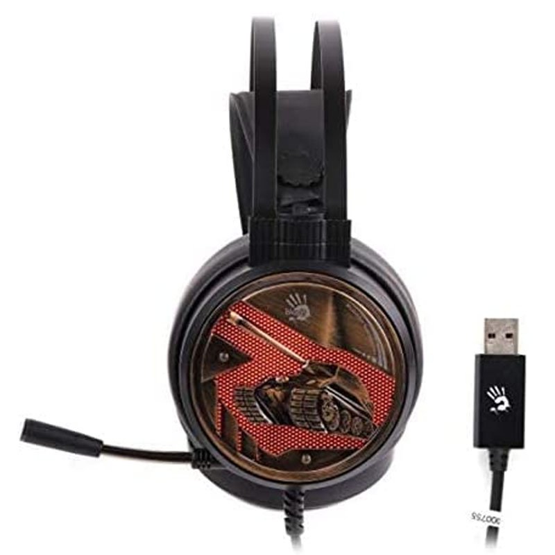A4tech Bloody G650S Gaming USB Headset With Single Orange Lightning