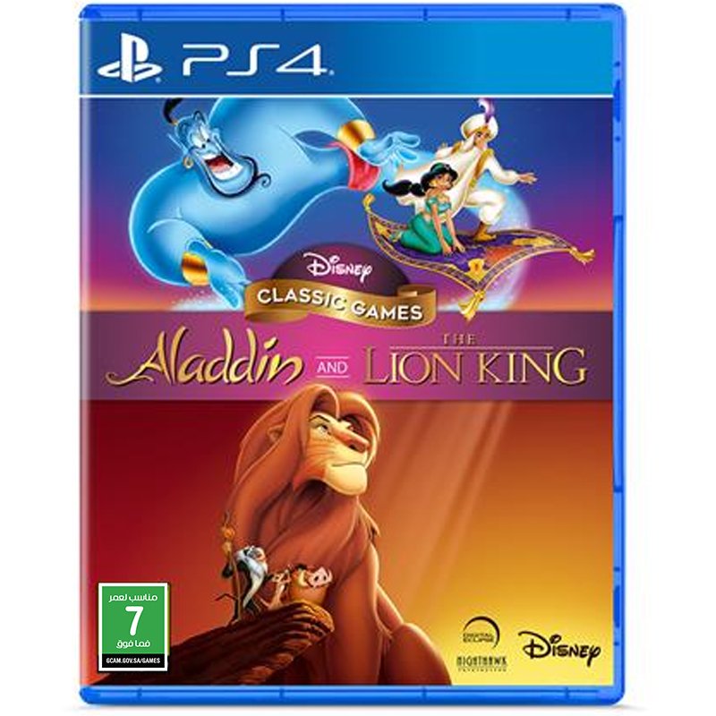 Disney Classic Games Aladdin and The Lion King - PS4