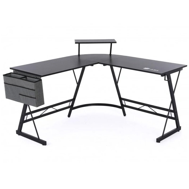ASA L3 Gaming Desk | L Shaped Desk - Black