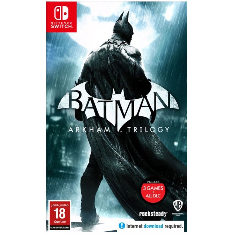 Nintendo Switch Batman Arkham Trilogy