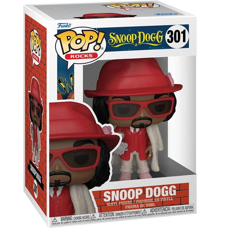 Funko Pop!  Rocks Snoop Dogg with Fur Coat