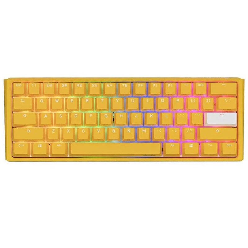 Ducky One 3 Mini 60% RGB Mechanical Keyboard Cherry Red