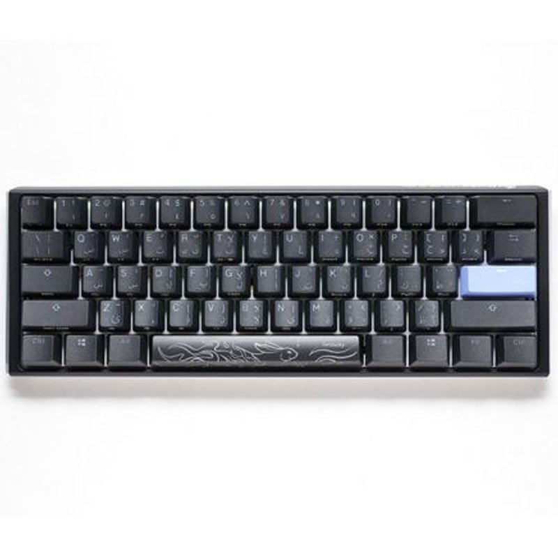 Ducky One 3 Classic Black/White Gaming Keyboard - Cherry Red