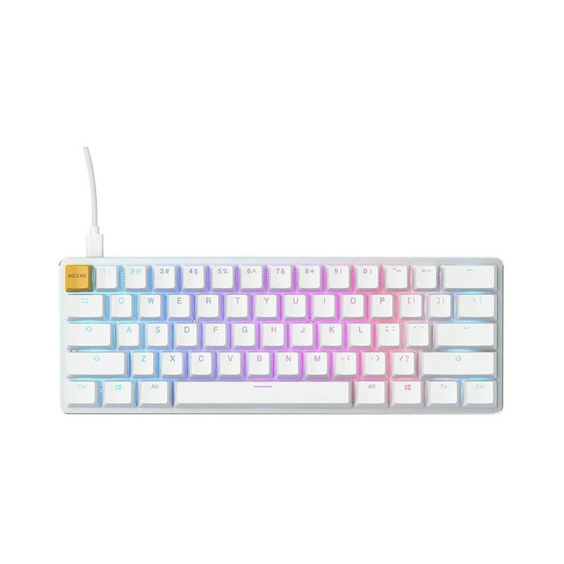 Glorious GMMK Compact - Gaming Keyboard Pre-Built White