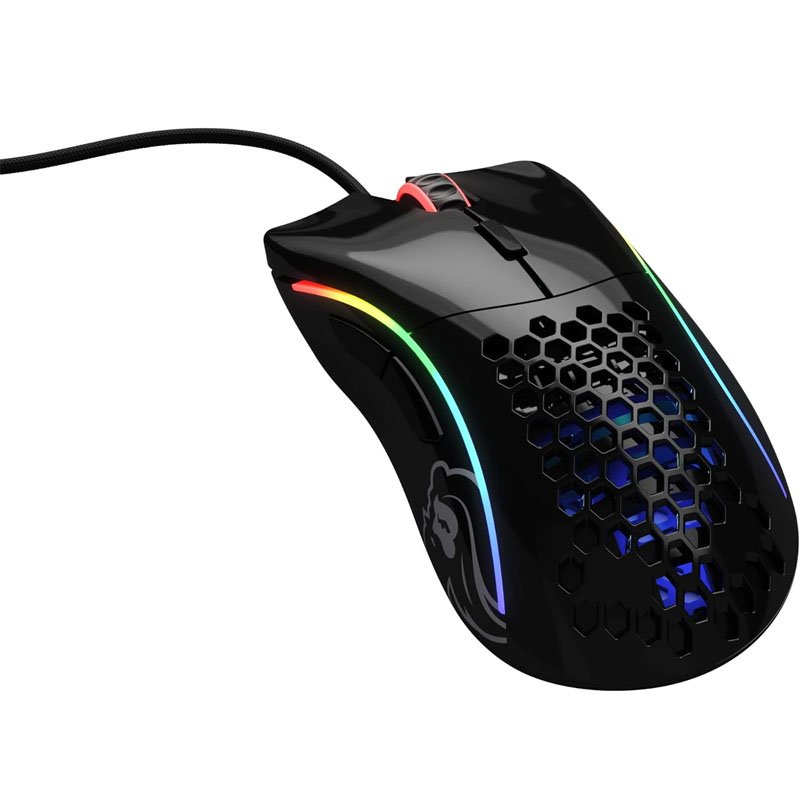 Glorious Gaming Model D Wired Gaming Mouse - Glossy Black