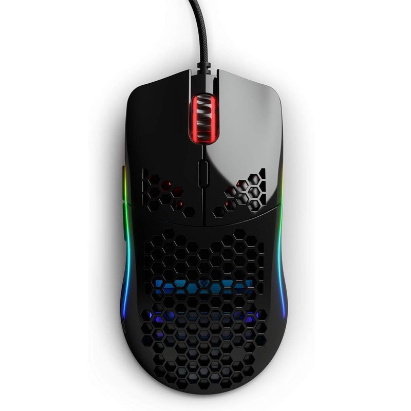Glorious Model O- (Minus) Compact Wired Gaming Mouse- Glossy Black
