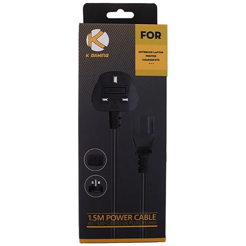 K Gaming Power Cable - 1....