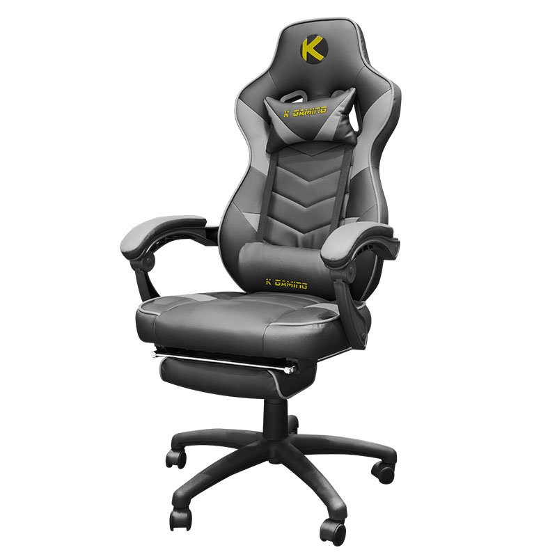 K Gaming WTS227 Gaming Chair - Black