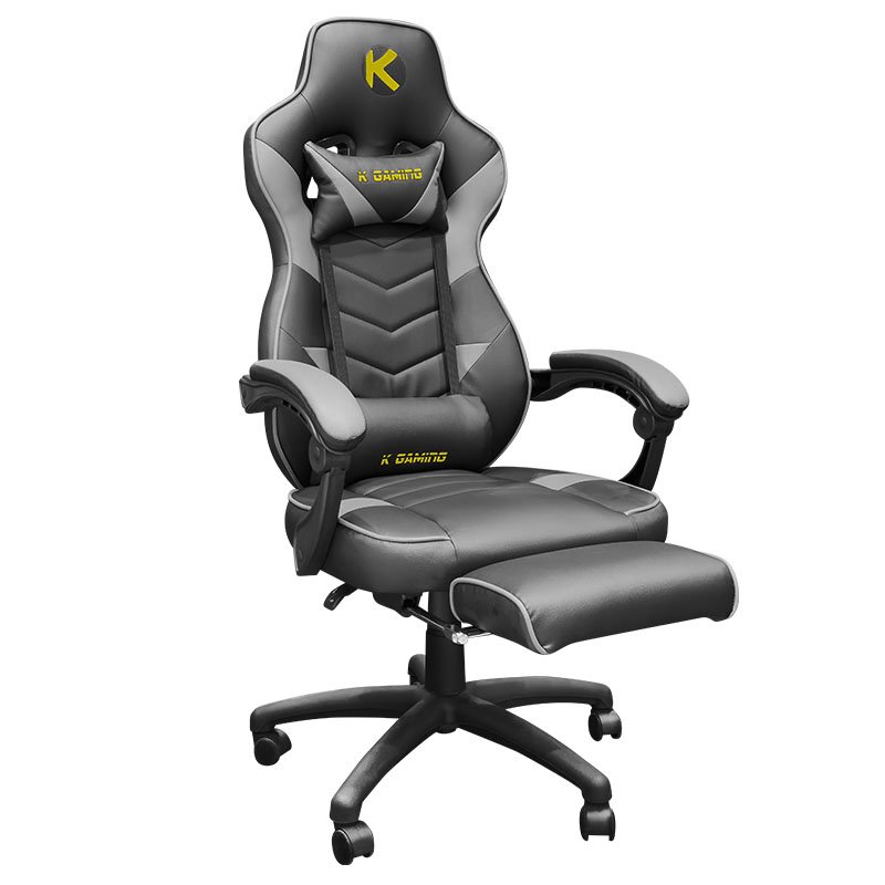 K Gaming WTS227 Gaming Chair - Black