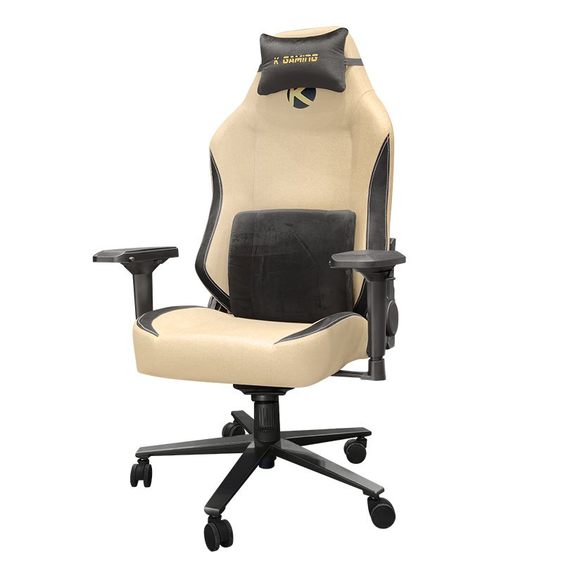K Gaming WTS21-35W Chair - White