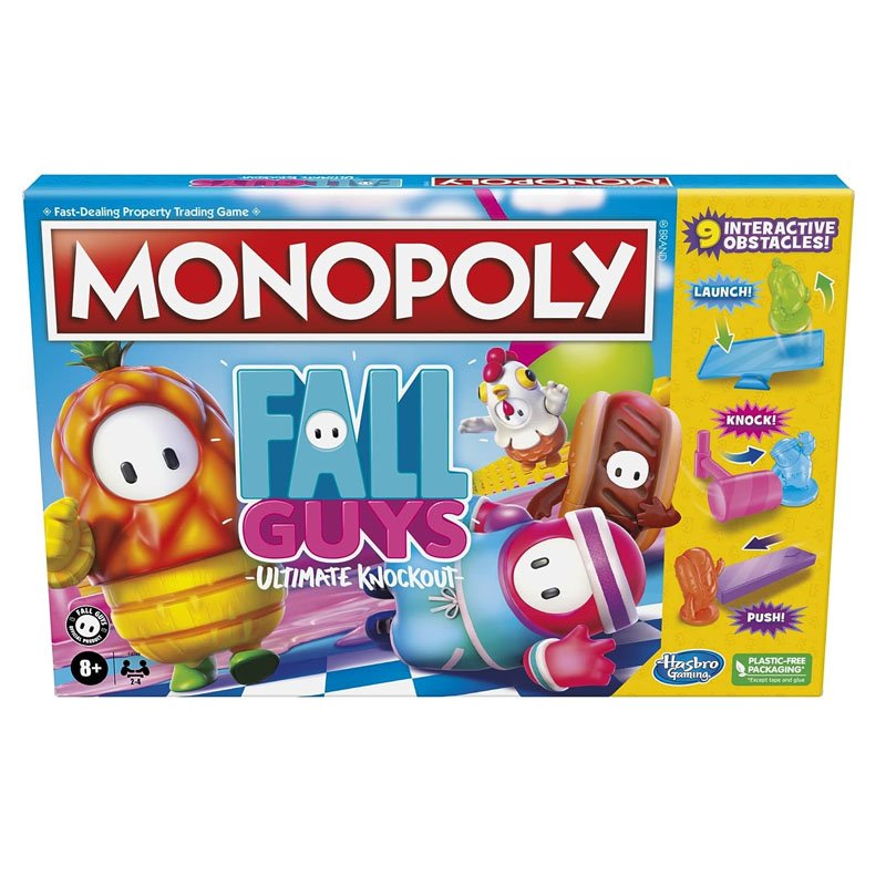Hasbro Monopoly Fall Guys Ultimate Knockout Edition Board Game