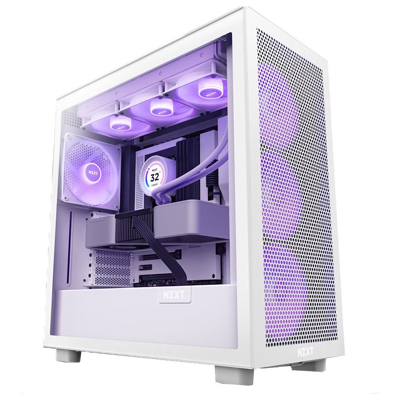 Gigabyte B760M Core i5 14th Gen 16GB 1TB SSD 8GB 4060 with NZXT H7 Flow Gaming PC