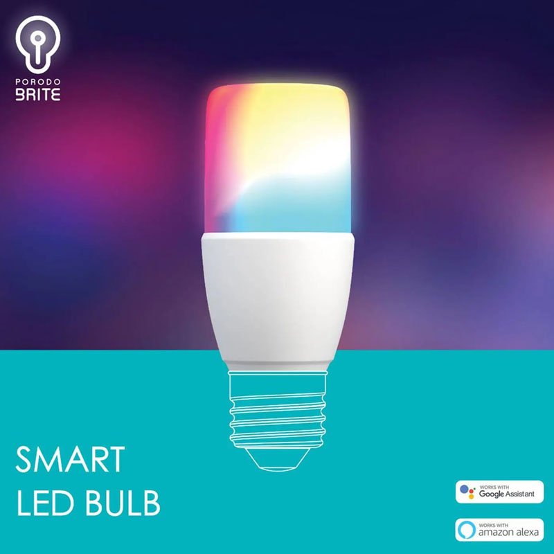 Porodo Brite Smart LED Multicolor Bulb img 1