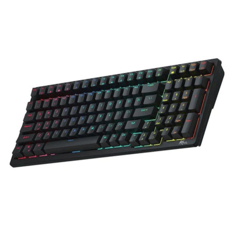 Royal Kludge 98 Rgb Mechanical Keyboard Tri-Mode Black - Blue Switch