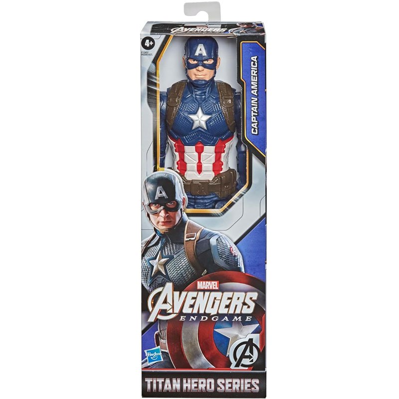 Avengers Marvel Titan Hero Series Collectible Captain America Action Figure