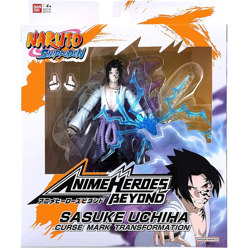 ANIME HEROES Beyond Naruto - Sasuke Uchiha Curse Mark Transformation Action Figure