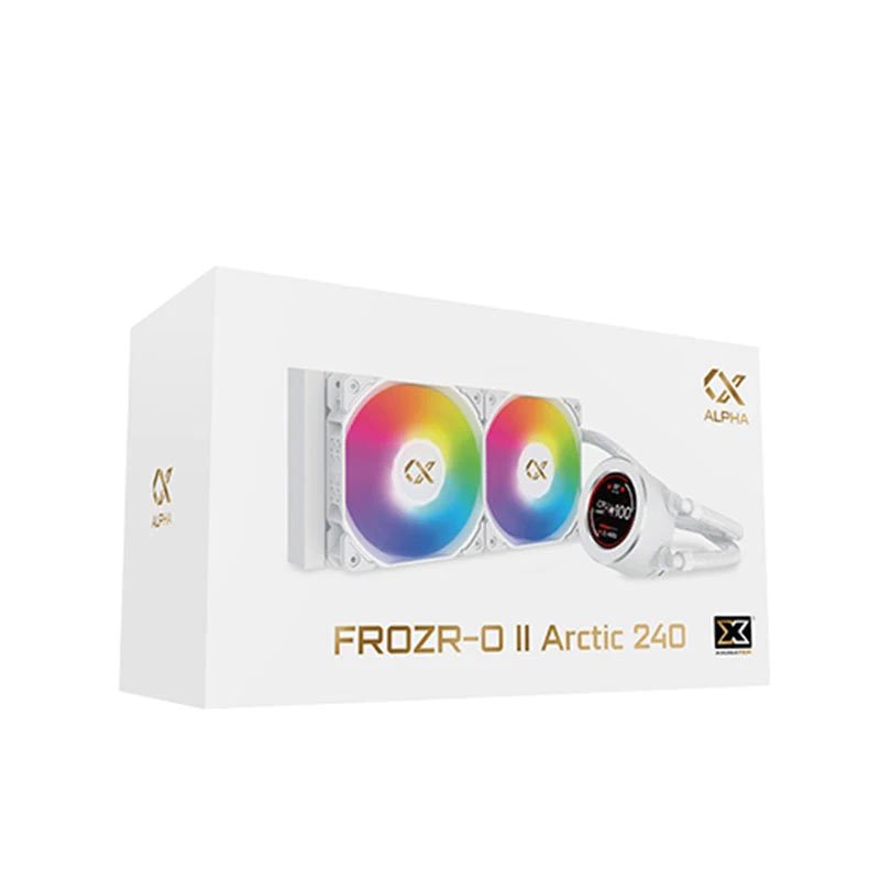 Frozr-O II Arctic 240 RGB LCD Display CPU AIO Cooler