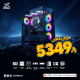 MSI Pro B760 Intel Core 14400F 16GB 5060 With Kgaming 245 Gaming PC